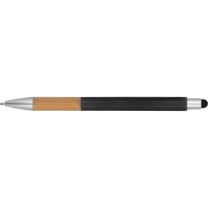 Długopis plastikowy touch pen Tripoli - czarny (GE-2642-03)