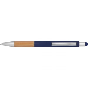 Długopis plastikowy touch pen Tripoli - granatowy (GE-2642-44)