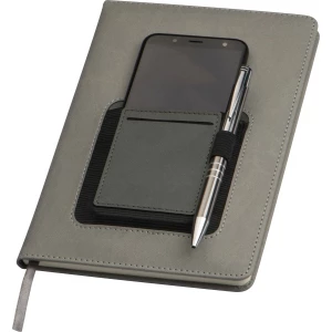 Notes A5 Tilburg - szary (GE-2681-07)