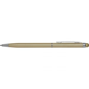 Długopis touch pen Catania - złoty (GE-2974-98)