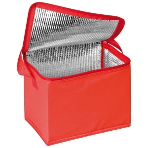 Torba termiczna na 6 puszek 0,5 l - czerwony - (GM-67104-05)